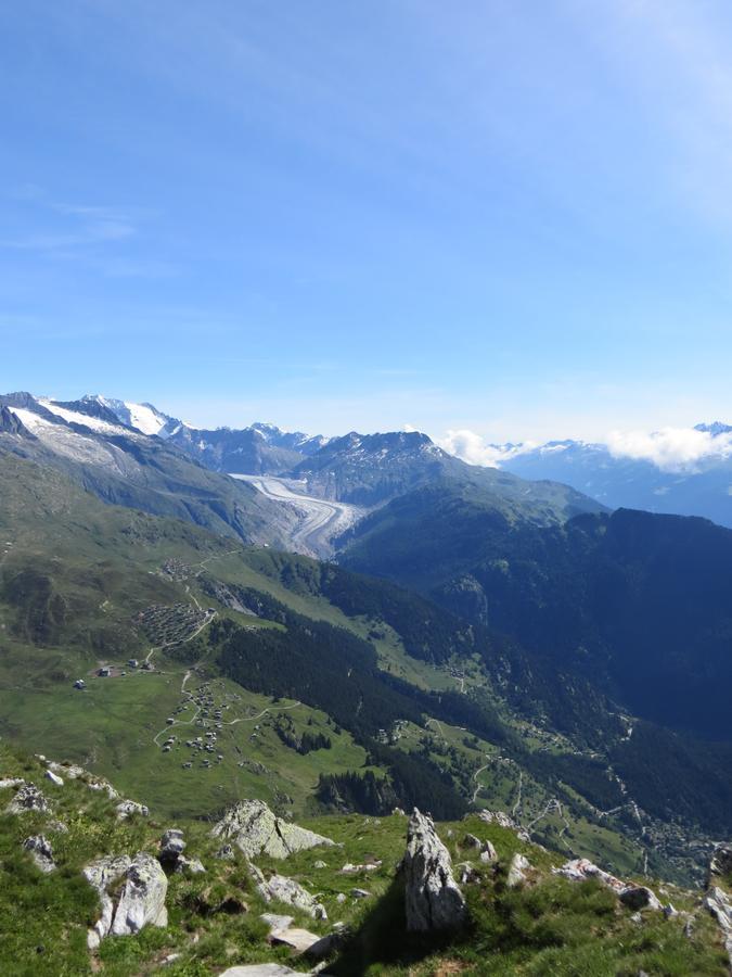 Sonnenfeld Apartman Blatten bei Naters Kültér fotó
